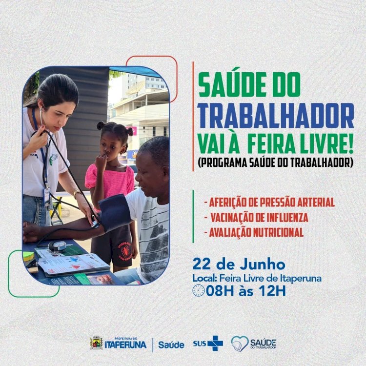 Saúde do Trabalhador vai à Feira