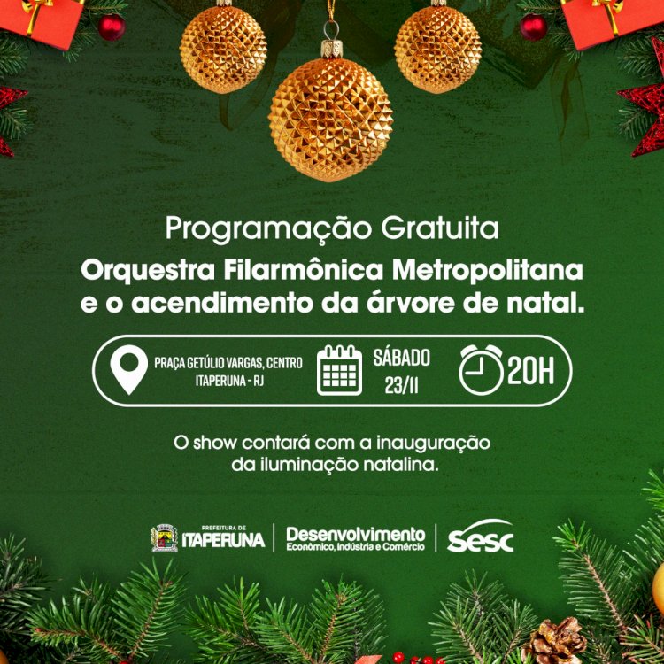 O Natal está chegando!