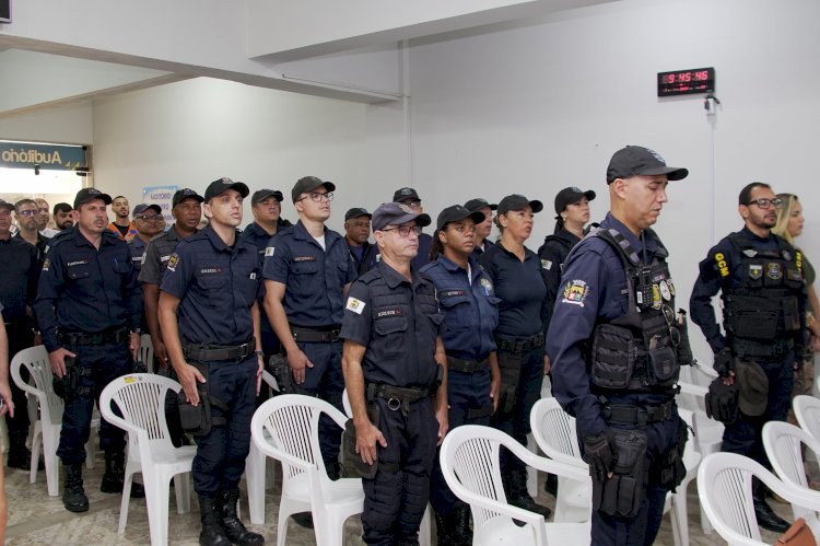 Itaperuna realiza cerimônia de troca de comando da Guarda Civil Municipal