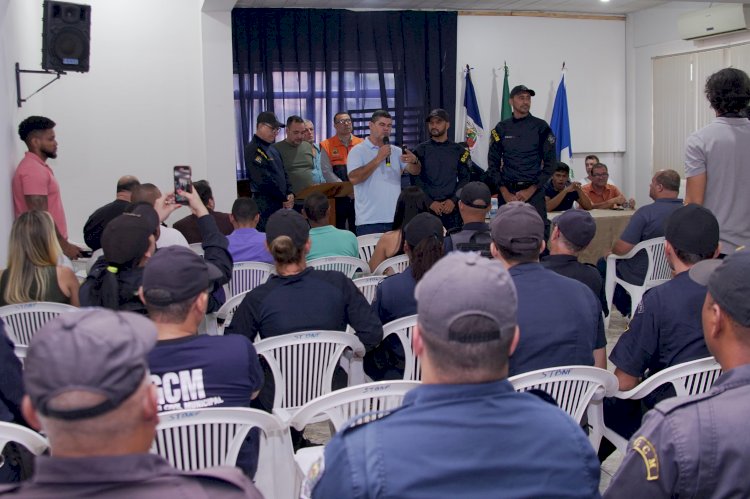 Itaperuna realiza cerimônia de troca de comando da Guarda Civil Municipal