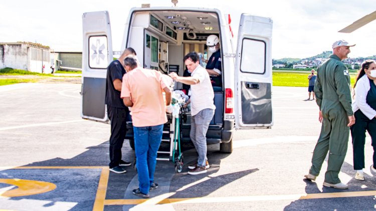 Equipe técnica da UPA de Itaperuna contribui para transporte aéreo de paciente