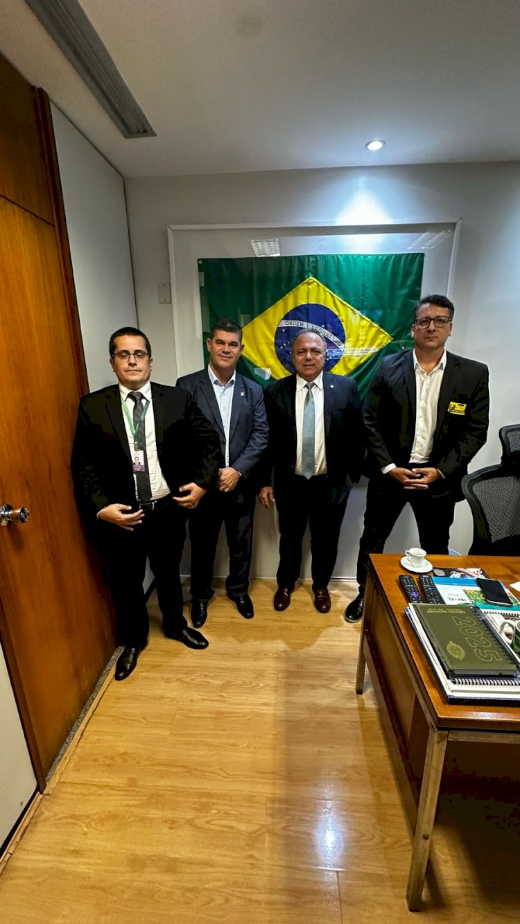 Prefeito de Itaperuna, Nel Medeiros, fortalece parcerias e busca investimentos em Brasília